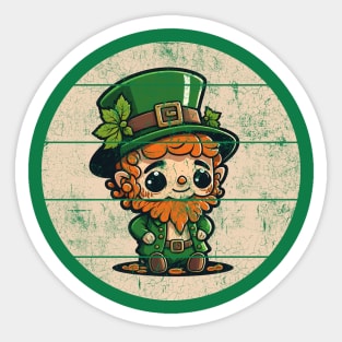 Cute Leprechaun Sticker